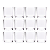 Round Clear Polycarbonate Whisky Glass dia.3" h:3" 8 oz. (Set of 12)